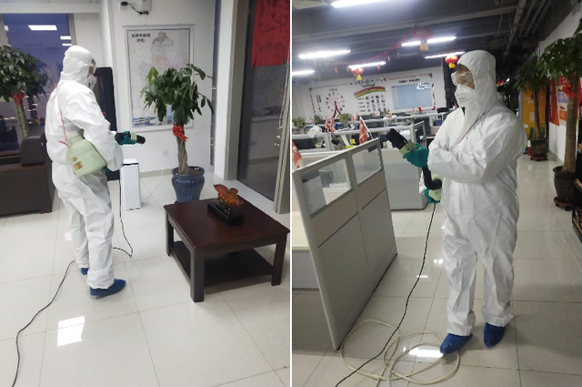 花式硬核復(fù)工 順豐豐修上門消毒殺菌服務(wù)助力科學(xué)防疫